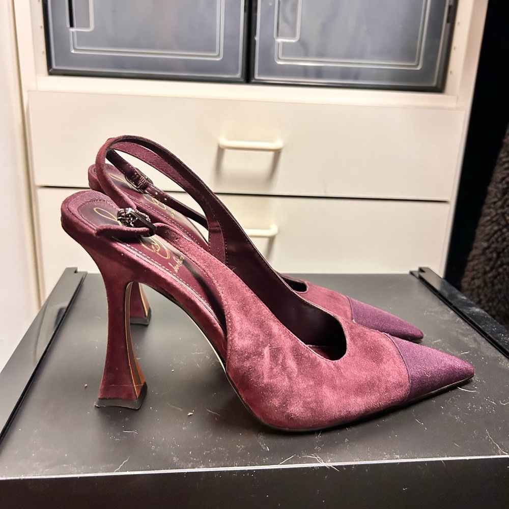 Sam Edelman purple sling back